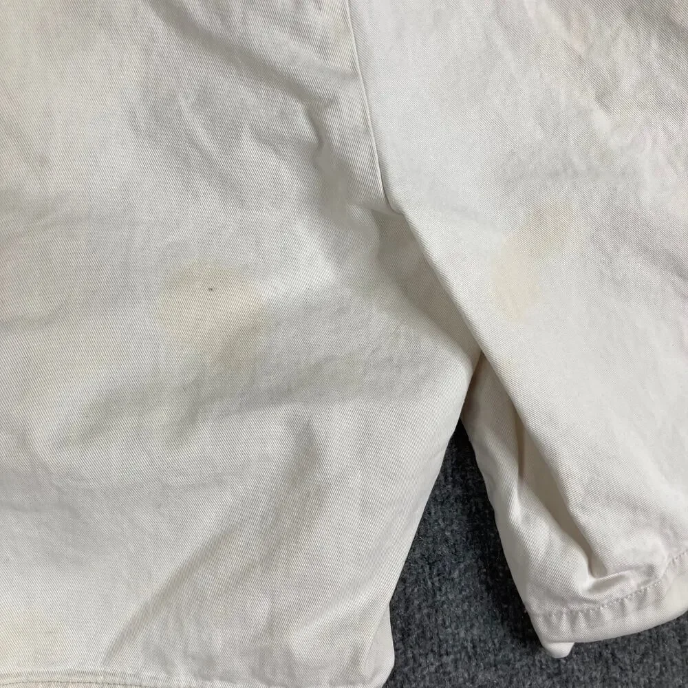Polo Ralph Lauren Shorts Mens 35 White Chino Casual Classic Fit Preppy‎